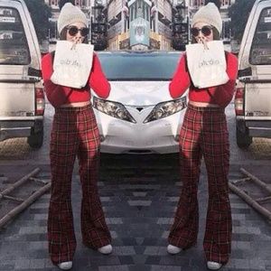 UO plaid pants
